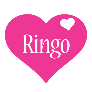 Ringo love-heart logo