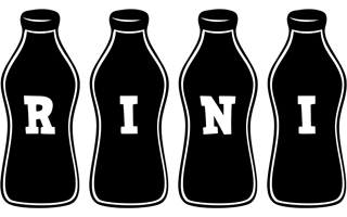 Rini bottle logo