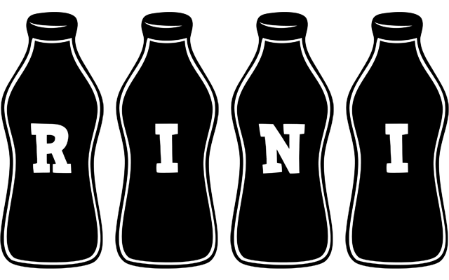 Rini bottle logo