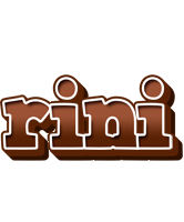 Rini brownie logo