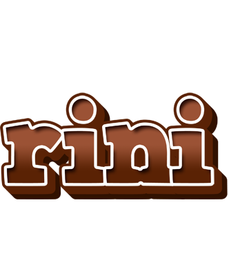 Rini brownie logo