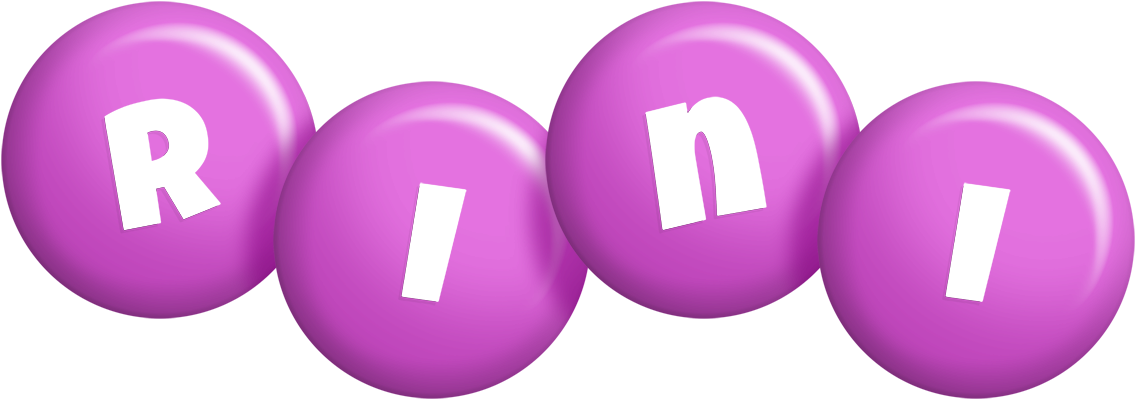 Rini candy-purple logo