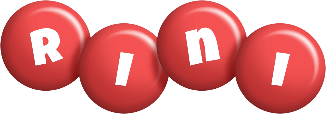 Rini candy-red logo
