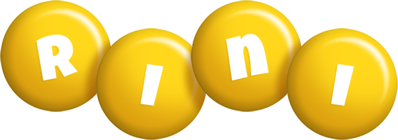 Rini candy-yellow logo