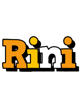 Rini cartoon logo