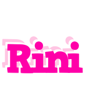 Rini dancing logo