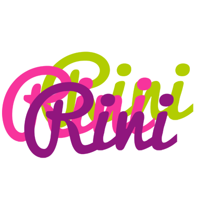 Rini flowers logo