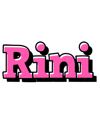 Rini girlish logo