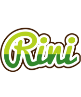 Rini golfing logo