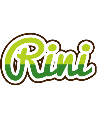 Rini golfing logo