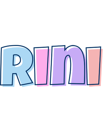 Rini pastel logo