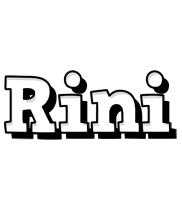 Rini snowing logo