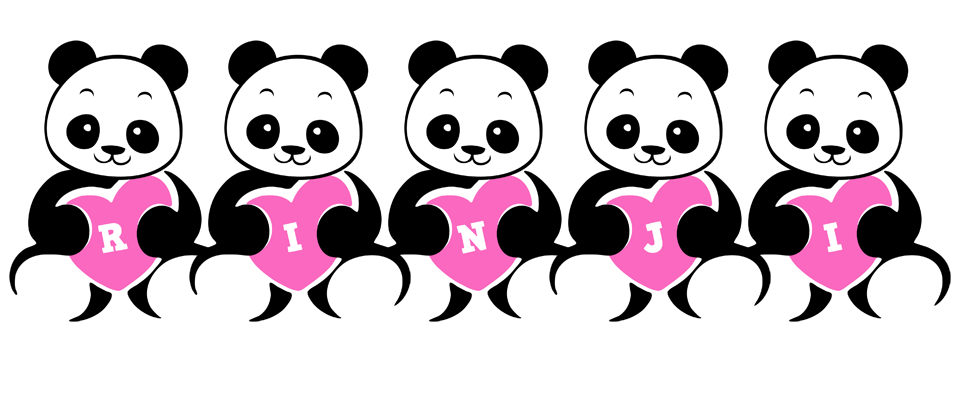 Rinji love-panda logo