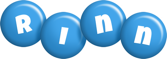 Rinn candy-blue logo