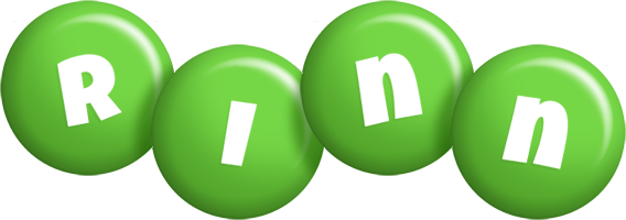 Rinn candy-green logo