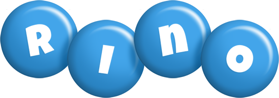 Rino candy-blue logo