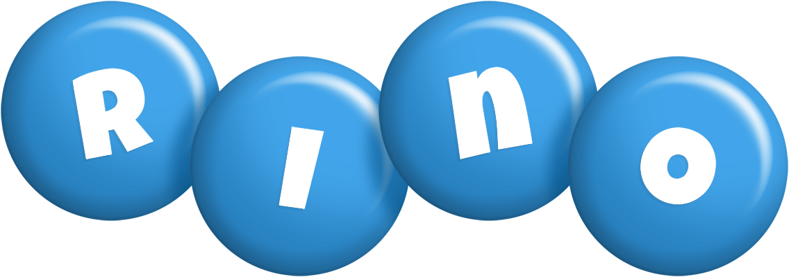 Rino candy-blue logo
