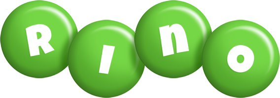 Rino candy-green logo