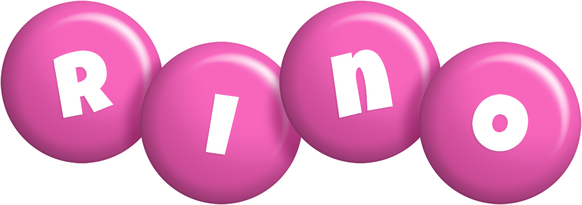 Rino candy-pink logo