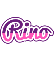 Rino cheerful logo