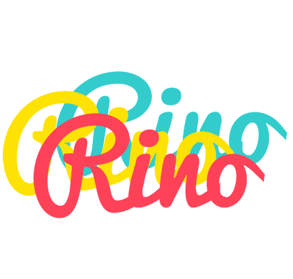 Rino disco logo