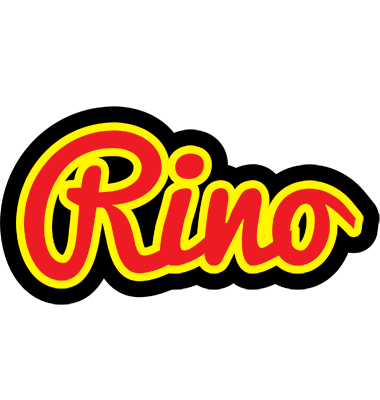 Rino fireman logo
