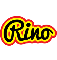 Rino flaming logo