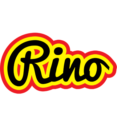 Rino flaming logo