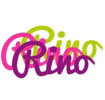 Rino flowers logo