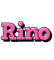 Rino girlish logo