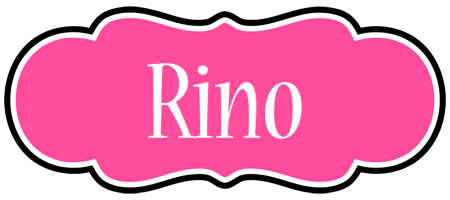 Rino invitation logo