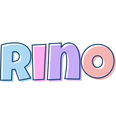 Rino pastel logo