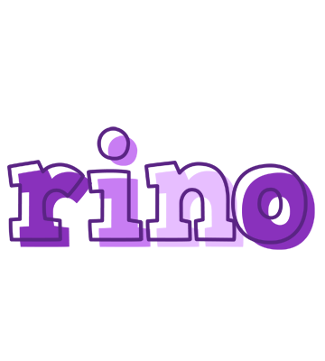 Rino sensual logo