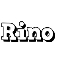 Rino snowing logo