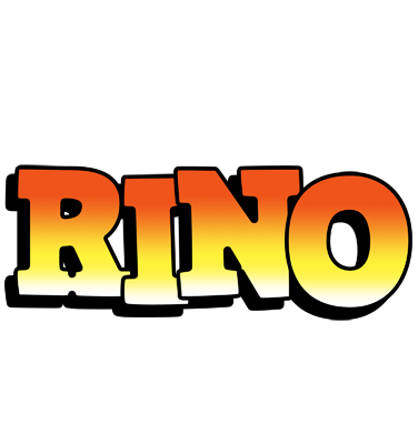 Rino sunset logo