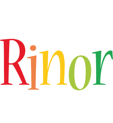 Rinor birthday logo