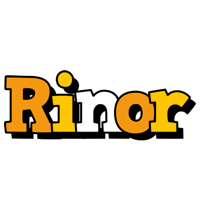 Rinor cartoon logo
