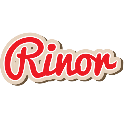 Rinor chocolate logo