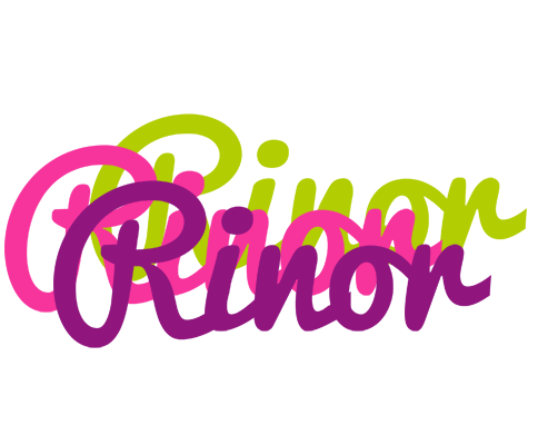 Rinor flowers logo