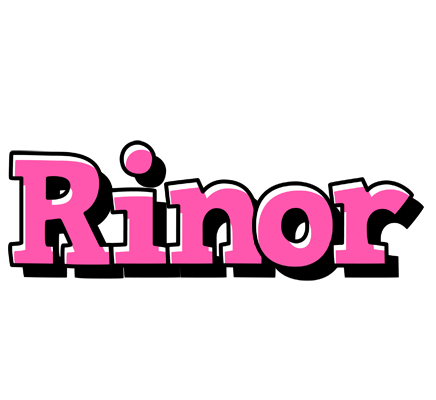 Rinor girlish logo