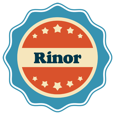 Rinor labels logo
