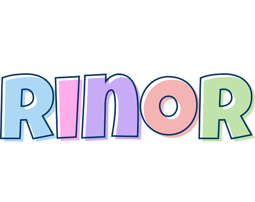Rinor pastel logo