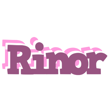 Rinor relaxing logo