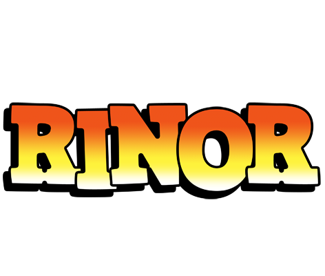 Rinor sunset logo