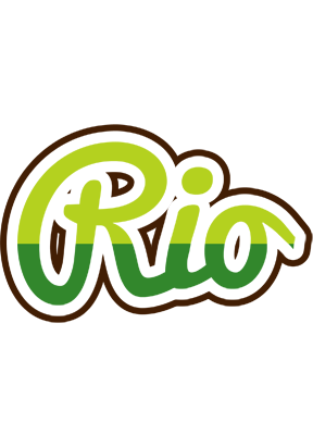 Rio golfing logo