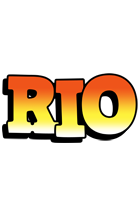 Rio sunset logo