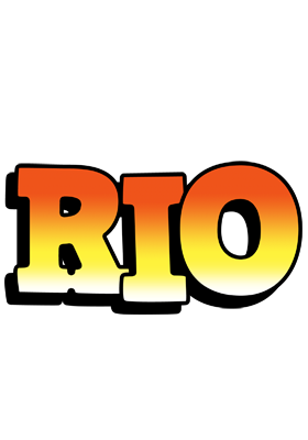 Rio sunset logo