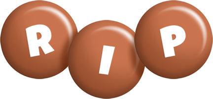 Rip candy-brown logo