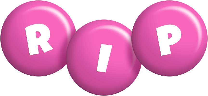 Rip candy-pink logo