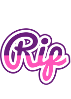 Rip cheerful logo
